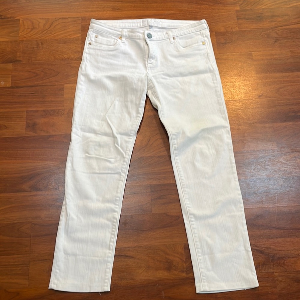Kut from the Kloth white jeans size 12